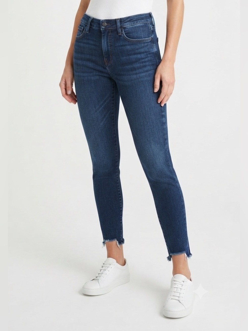 Old Navy Womens Dark Blue Super Skinny  Fit Rockstar Jeans Size 12